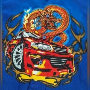 Flames DRAGON Shirt Kids Size  14/16